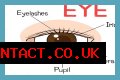 Body part with a pupil