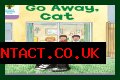 Go away kitty!